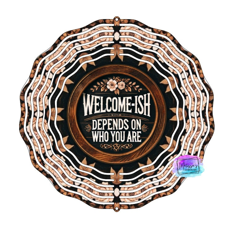Welcome-ish Wind Spinner
