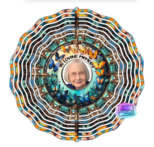 Personalized Memorial Wind Spinner