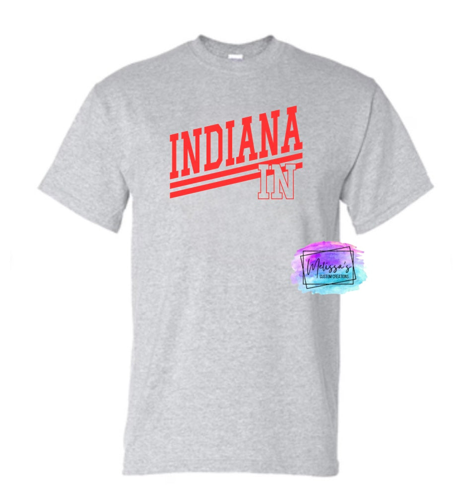 Indiana T-Shirt (Choose your colors)