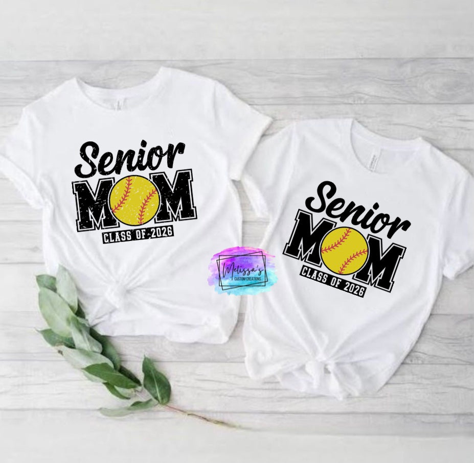 Softball Mom Class of 2026 T-Shirt