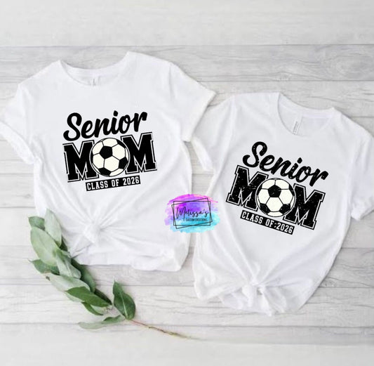 Soccer Senior Mom Class of 2026 T-Shirt
