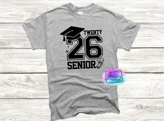 Twenty 26 Senior T-Shirt (Choose your colors)