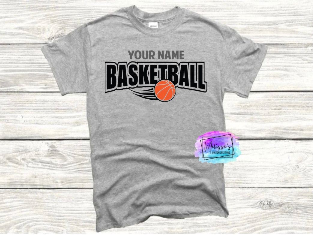 Personalized Basketball T-Shirt