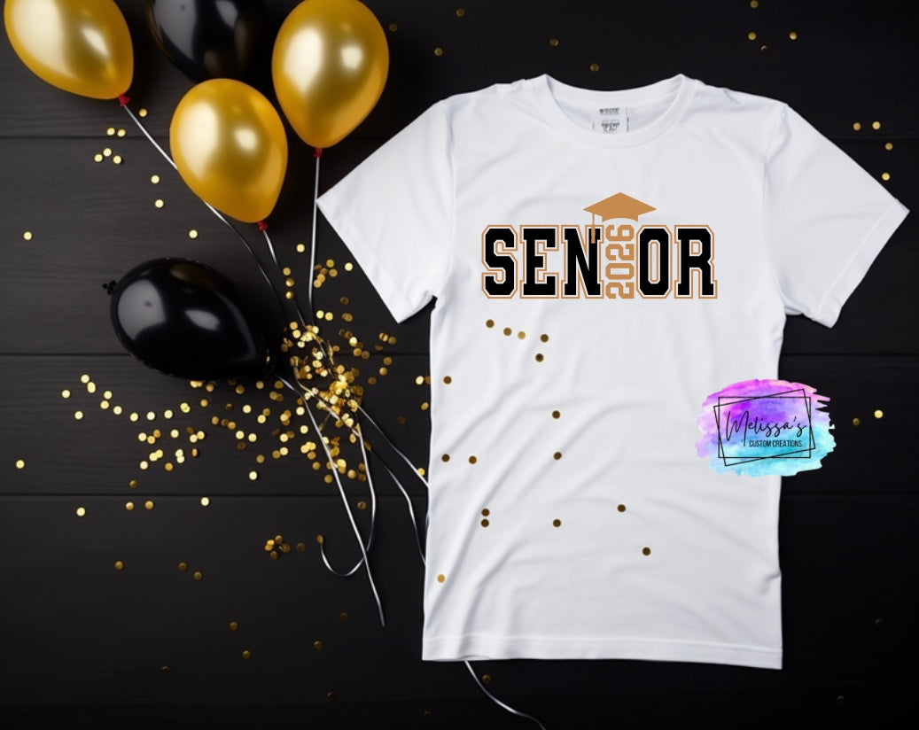 Senior 2026 T-Shirt (Choose your colors)