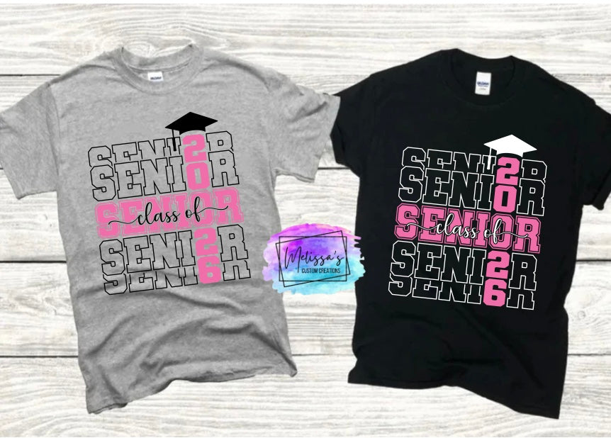 Senior Class of 2026 T-Shirt (Choose your colors)