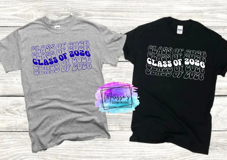 Class of 2026 T-Shirt (Choose your colors)