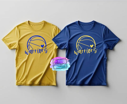 Warriors Basketball T-Shirt