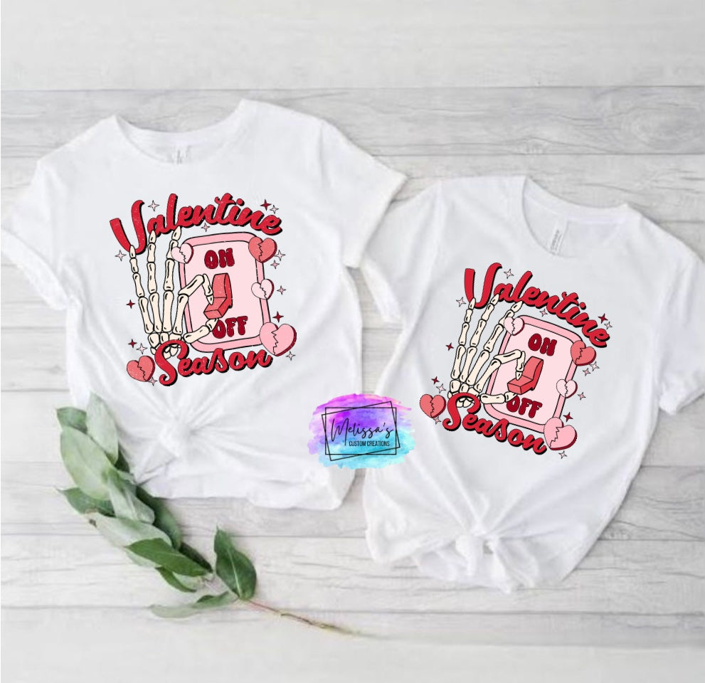 Valentine Season Light Switch T-Shirt