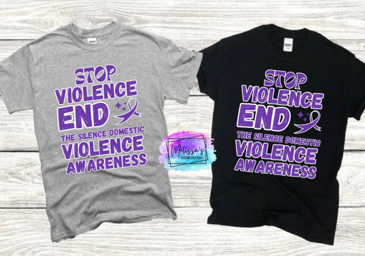 Stop Violence T-Shirt
