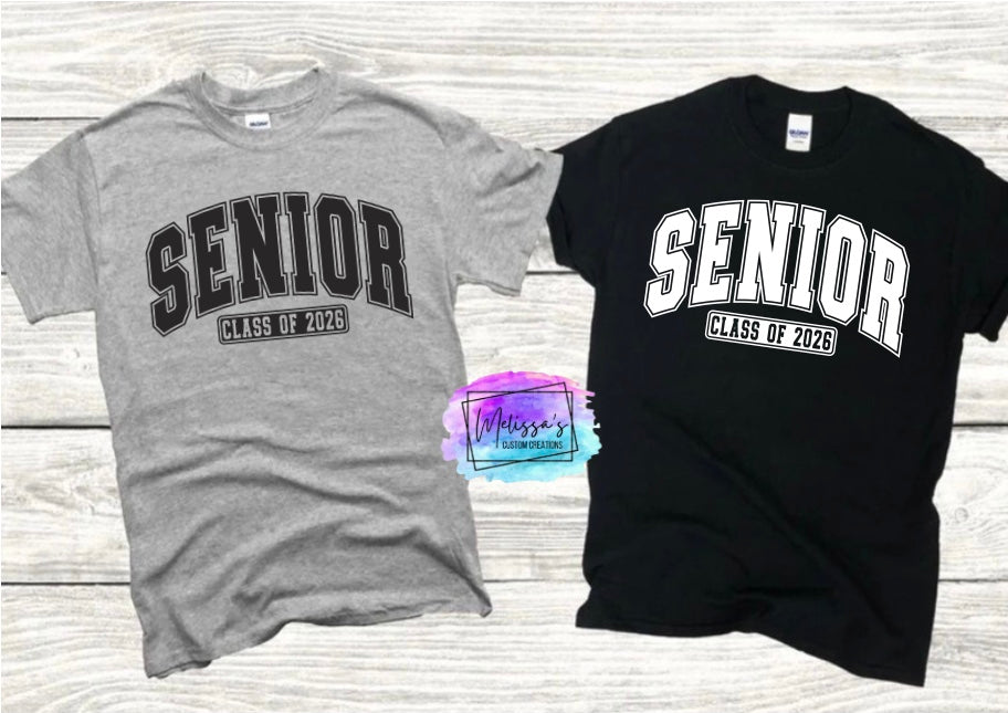 Senior Class of 2026 T-Shirt (Choose your colors)