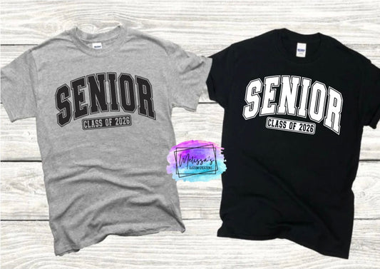 Senior Class of 2026 T-Shirt (Choose your colors)