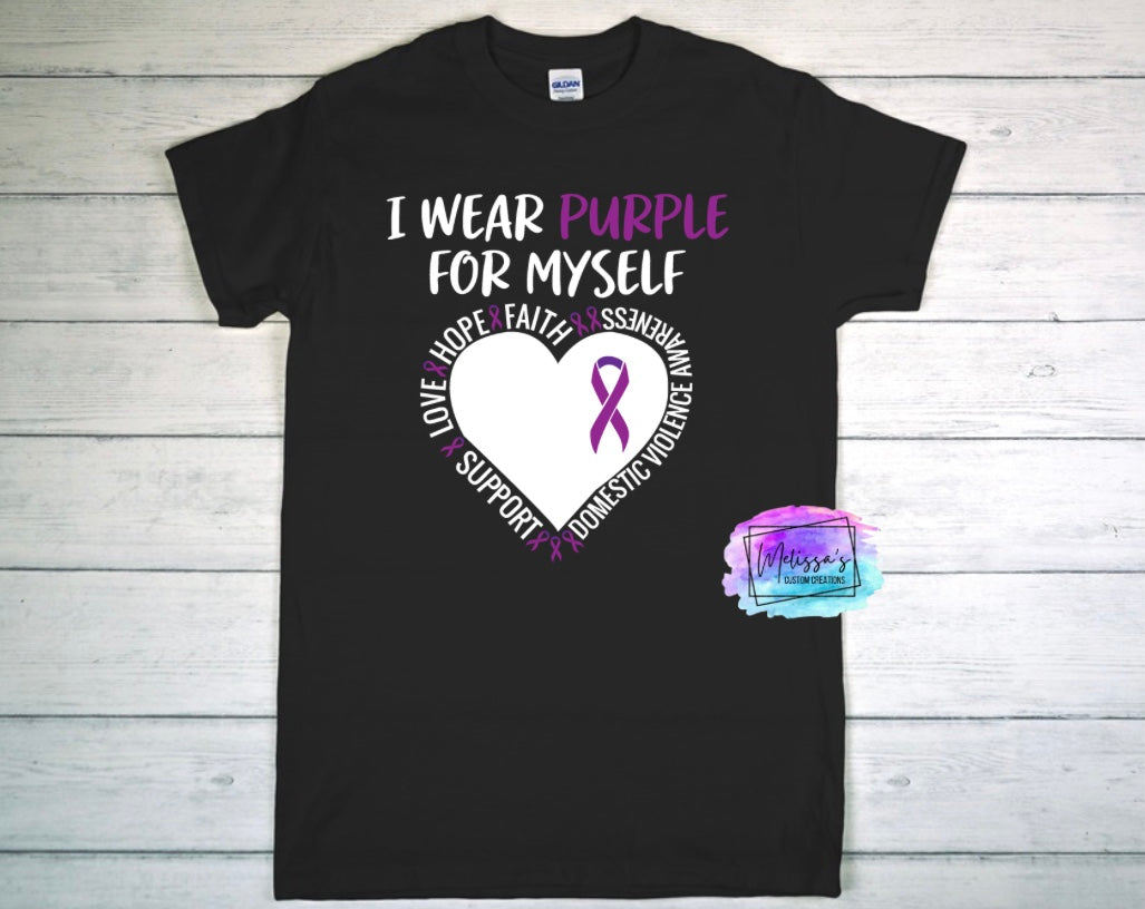 I Wear Purple for Myself T-Shirt