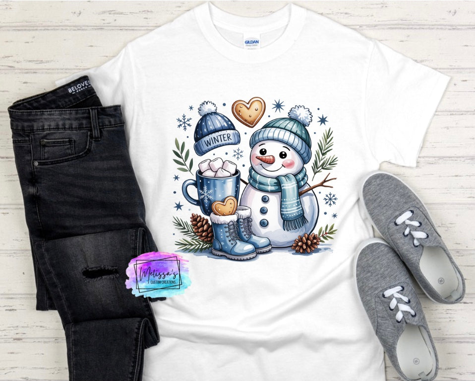 Winter Snowman T-Shirt