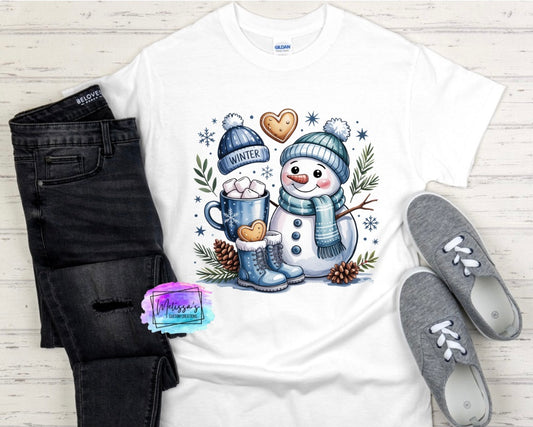 Winter Snowman T-Shirt