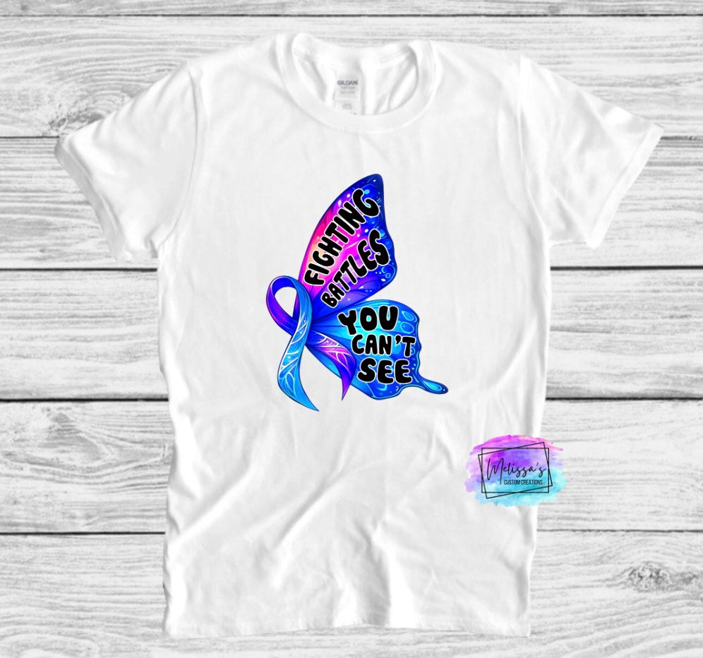 Fighting Battles You Can't See T-Shirt