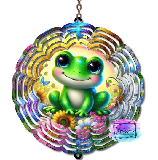 Frog Wind Spinner