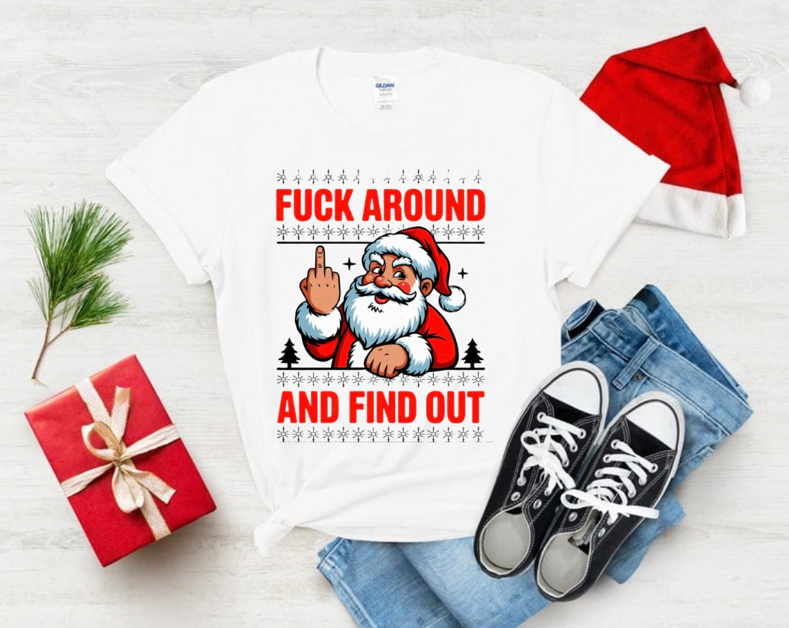 Naughty Santa T-Shirt