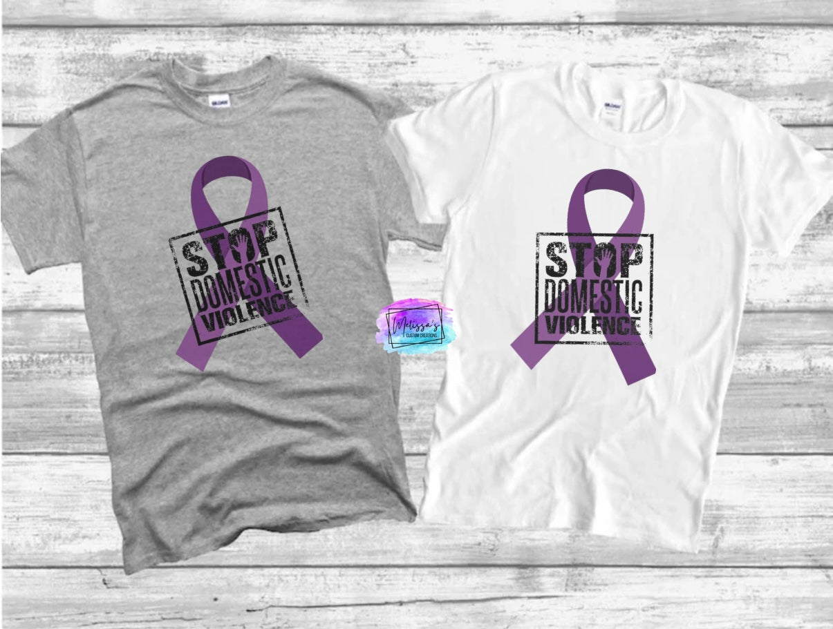 Stop Domestic Violence T-Shirt