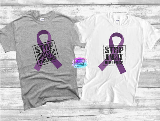 Stop Domestic Violence T-Shirt