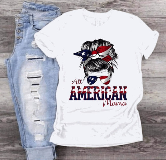 All American Mama T-Shirt