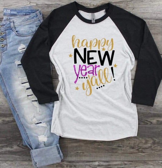 Happy New Year Y'all Shirt