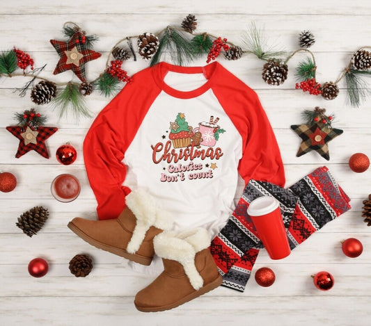 Christmas Calories Don't Count T-Shirt