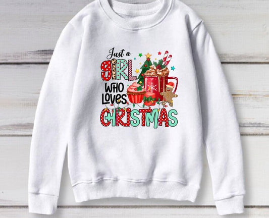 Just a girl who loves Christmas shirt