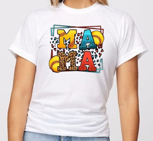 Softball Mama T-Shirt