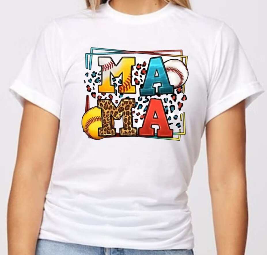 Baseball/Softball Mama T-Shirt