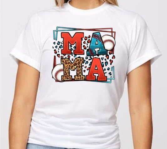 Baseball Mama T-Shirt