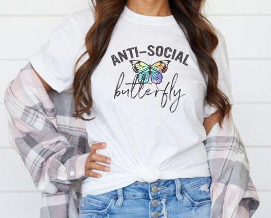 Anti-Social Butterfly T-Shirt