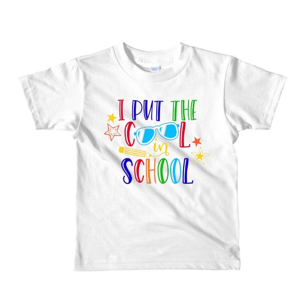 "I Put The Cool In School" T-Shirt