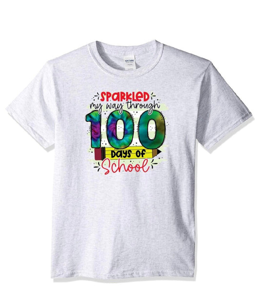 Sparkled My Way Through 100 Days Of School T-Shirt