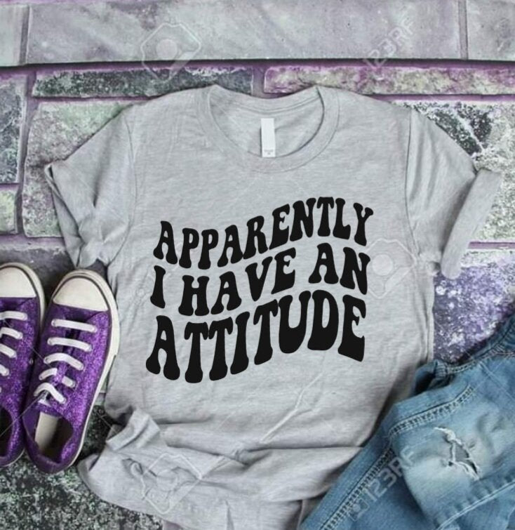 "Apparently I Have An Attitude" T-Shirt