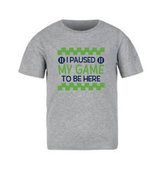 I Paused My Game To Be Here