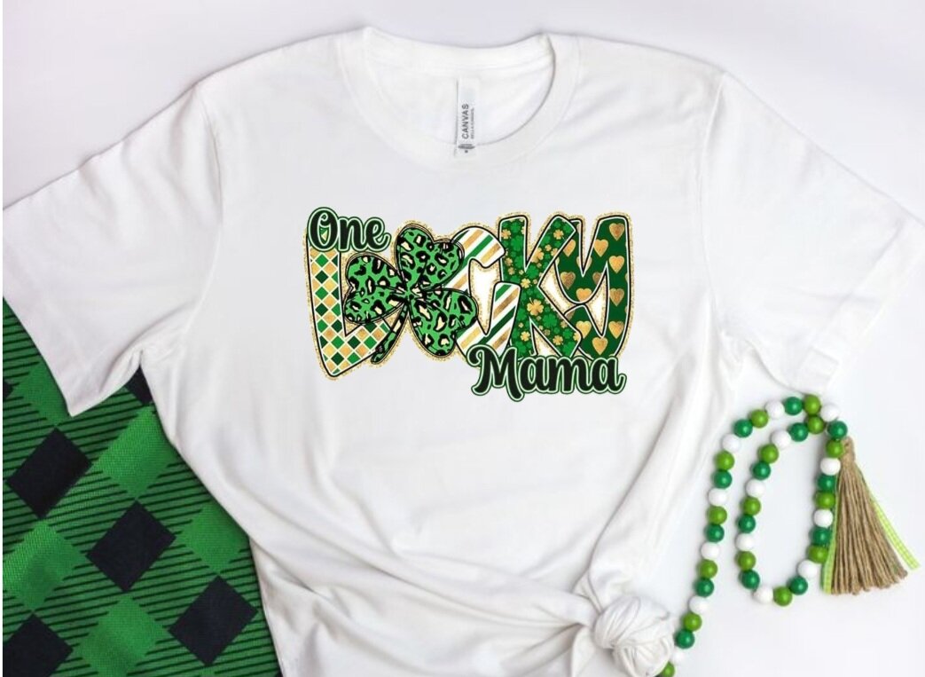 One Lucky Mama T-Shirt