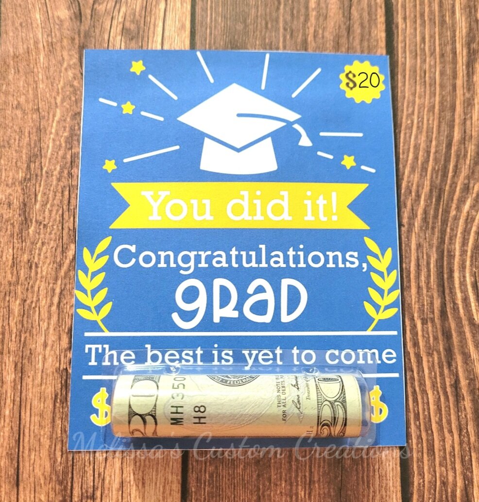 Congratulations Grad Lip Balm Money Holder