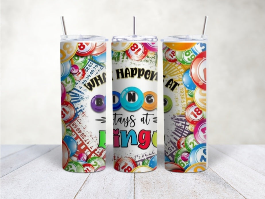 What Happens at BINGO Tumbler