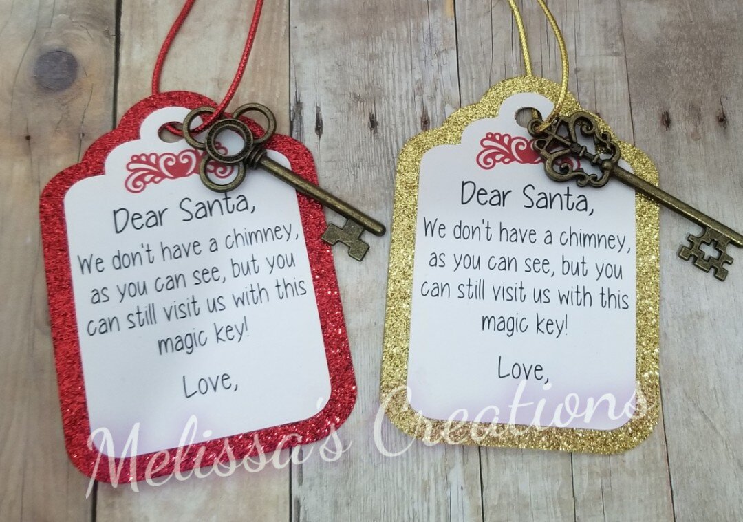 Santa's Magic Key (READY TO SHIP)