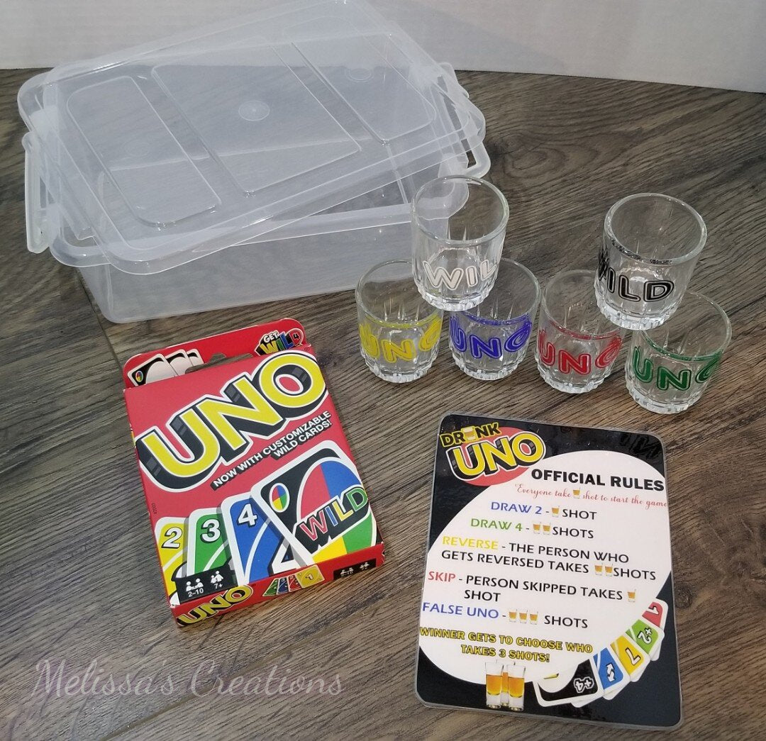 "Drunk UNO" Game (READY TO SHIP)