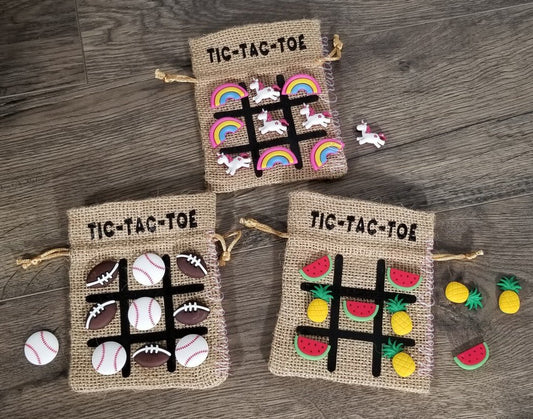 TIC-TAC-TOE Bag (READY TO SHIP)