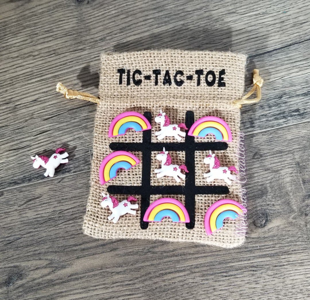 TIC-TAC-TOE Bag (READY TO SHIP)