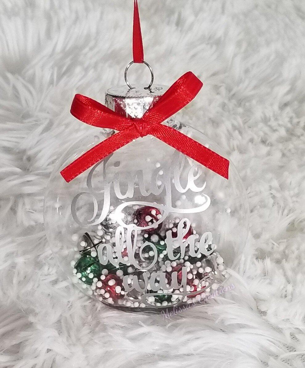 "Jingle All The Way" Ornament (READY TO SHIP)