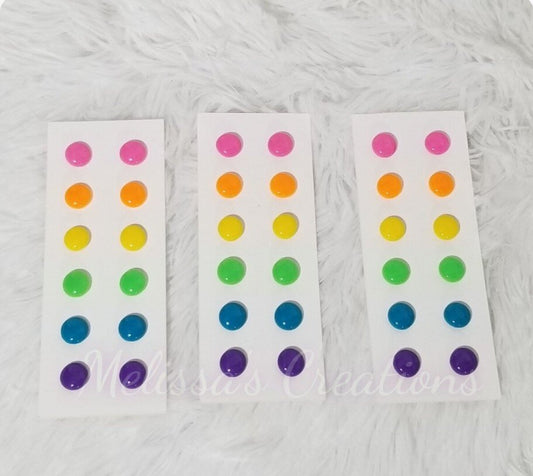 Candy Dot Earrings (READY TO SHIP)