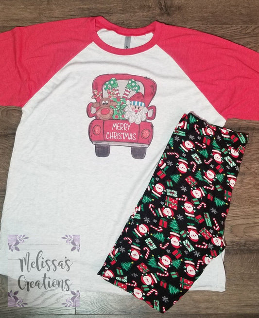 Merry Christmas Truck Shirt