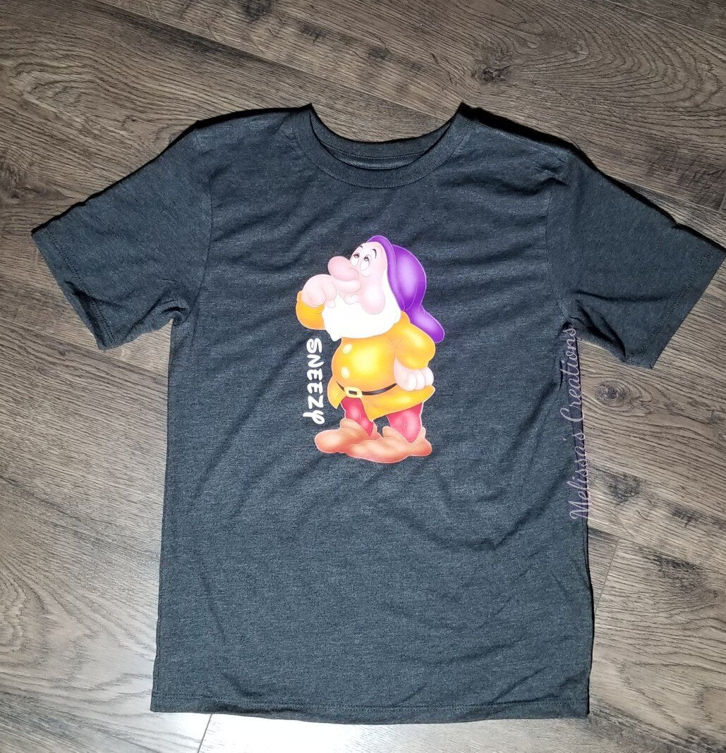 "Sneezy" T-Shirt (READY TO SHIP)