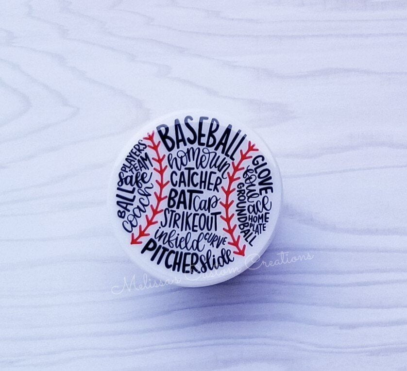 Baseball Phone Grip (READY TO SHIP)