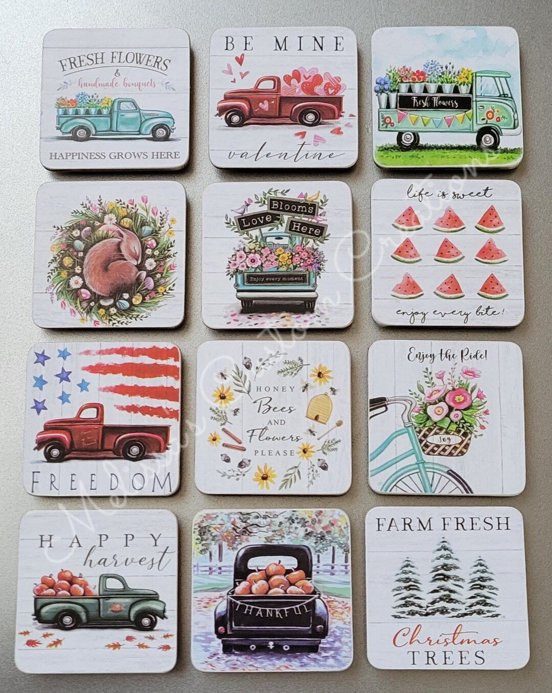 Farm Fresh Collection Magnets