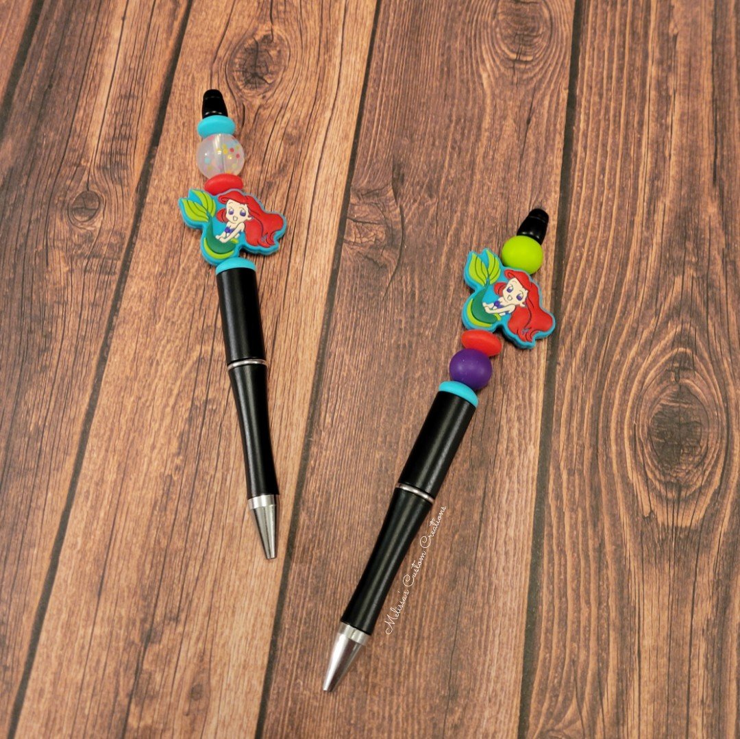 Mermaid Beaded Pen (READY TO SHIP)