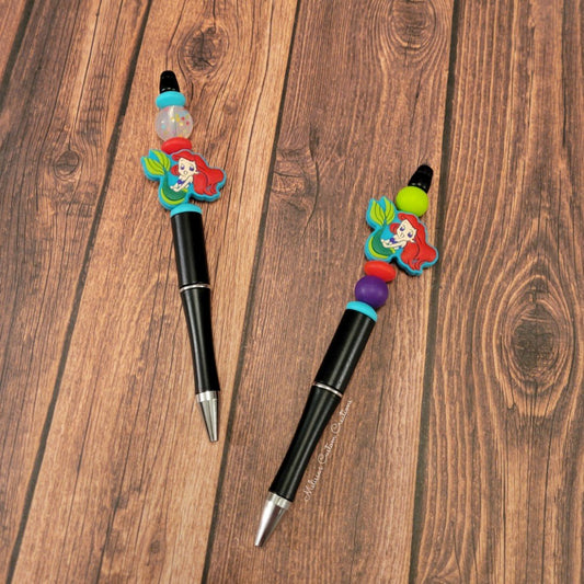 Mermaid Beaded Pen (READY TO SHIP)